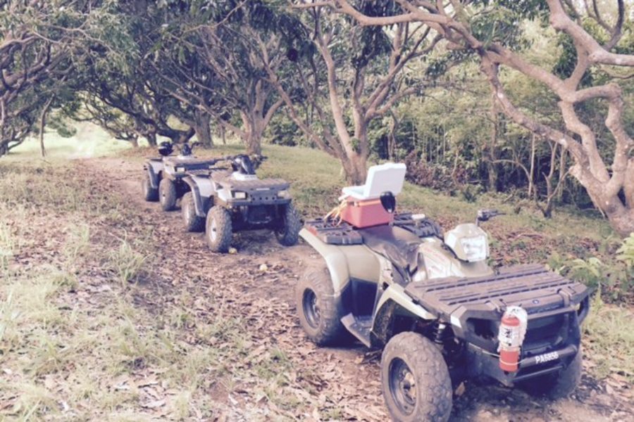 Tropicars visits ATV Paradise Tours in St. Lucia