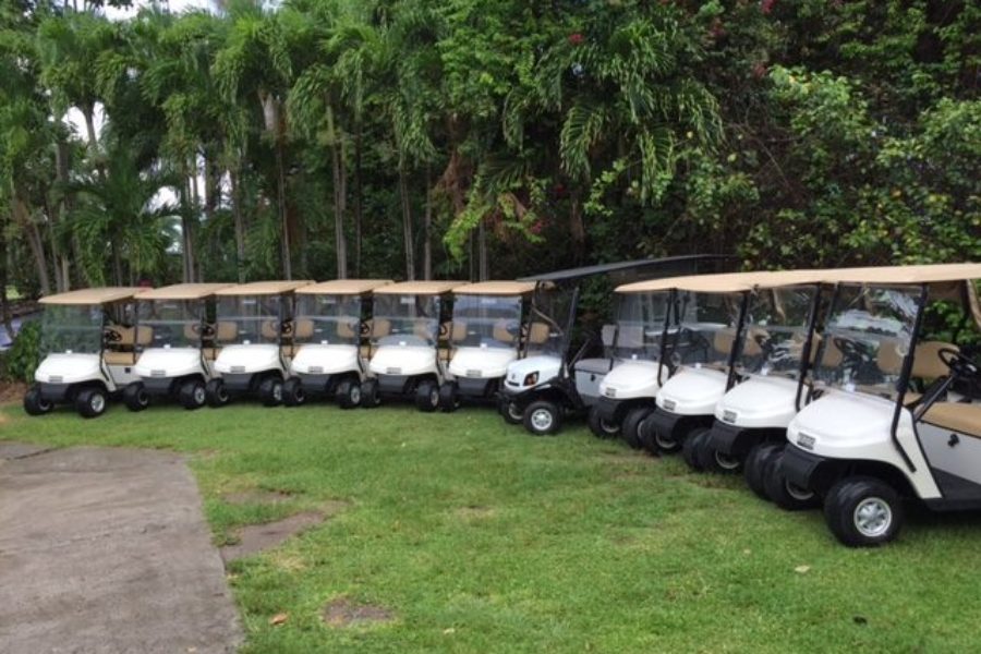 Four Seasons Nevis Expands their Golf Car Fleet by Choosing E-Z-GO & Cushman