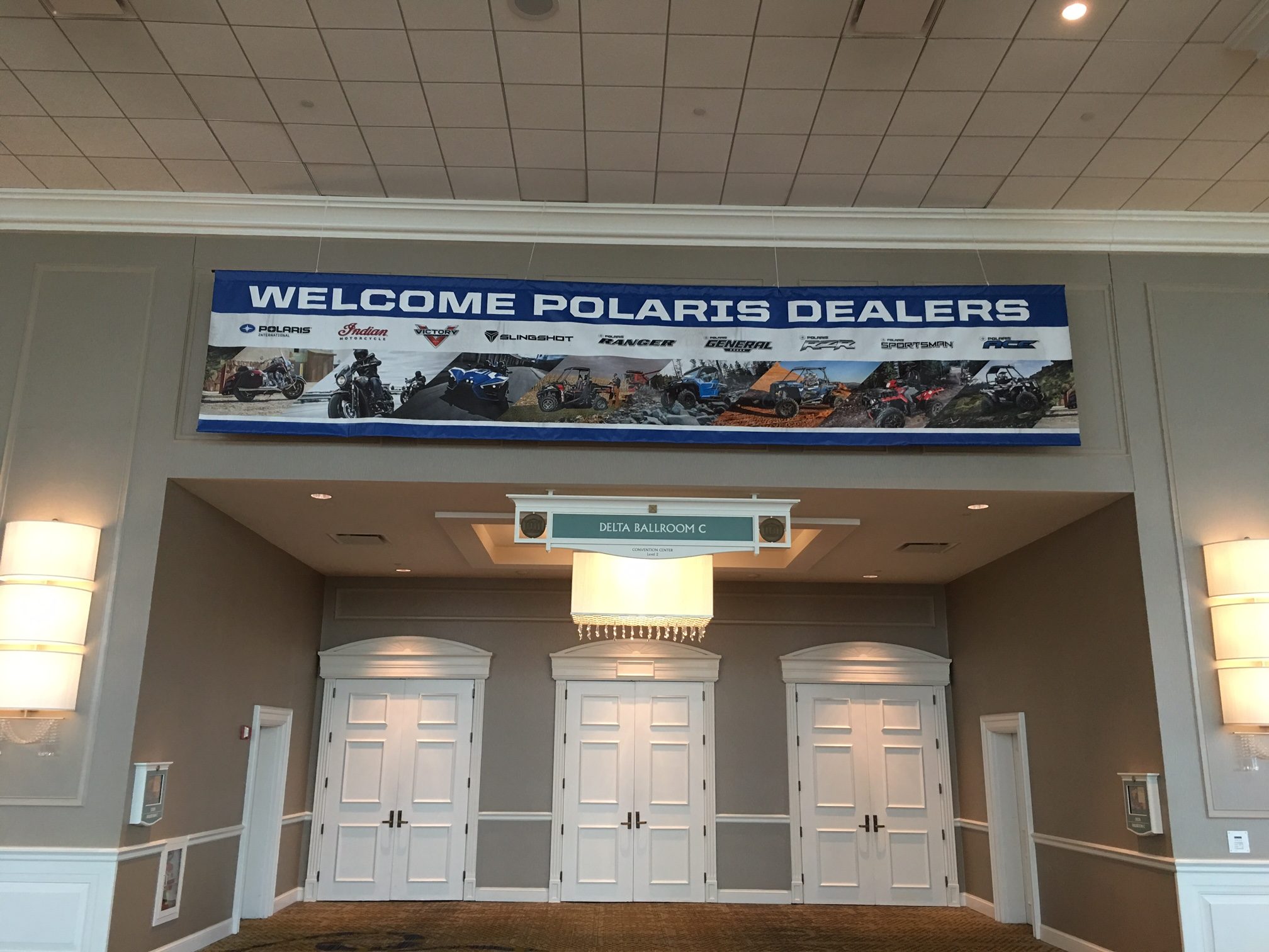 Tropicars is live at the Polaris Dealer Meeting in Nashville, TN